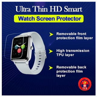 Vivo iQOO Watch Flexible Unbreakable Scratch resistance Smartwatch Screen protector thumbnail 4